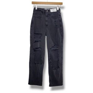 Hollister Curvy Ultra High Rise Vintage Straight Jeans